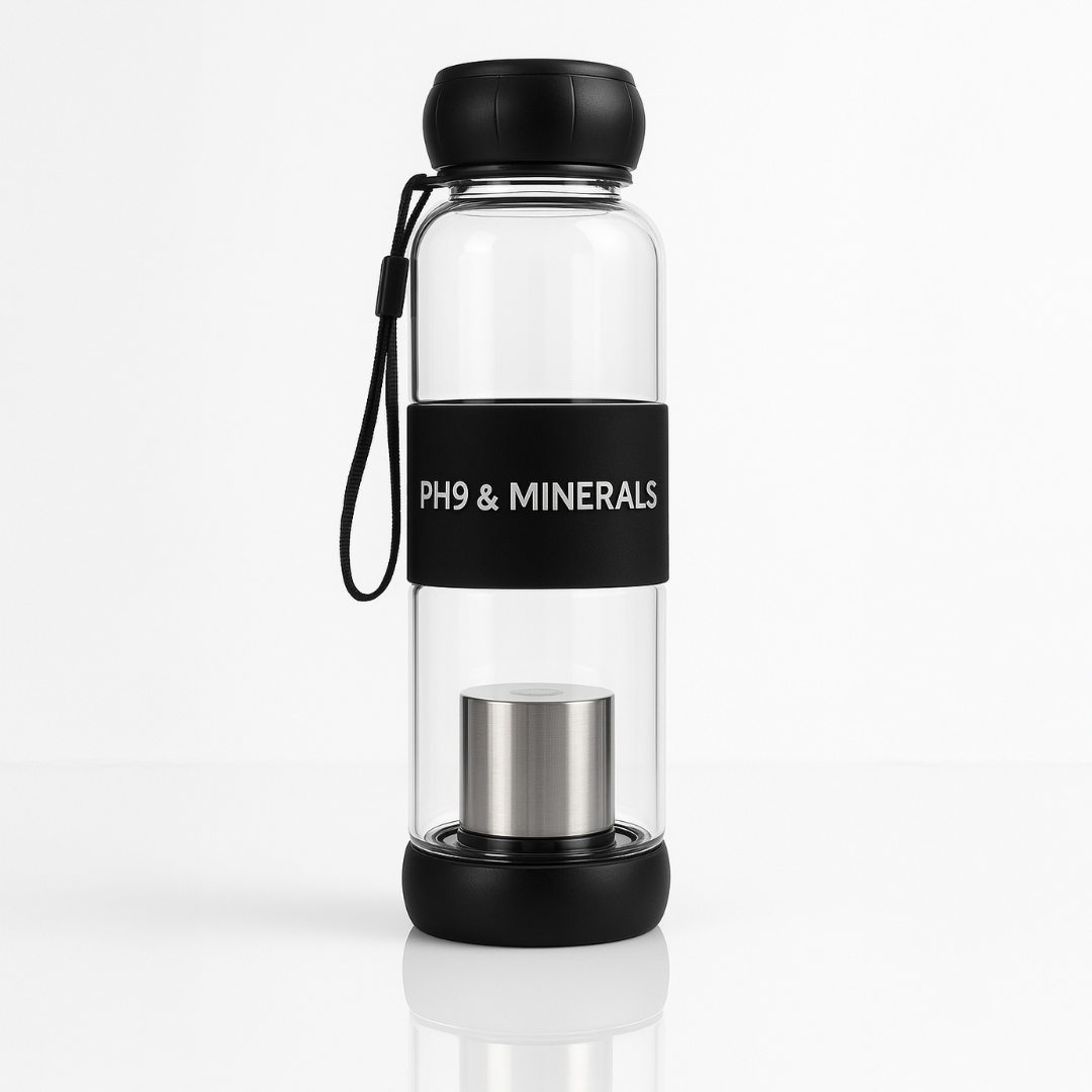 בקבוק PH9 + מחסנית אבנים קרמיות