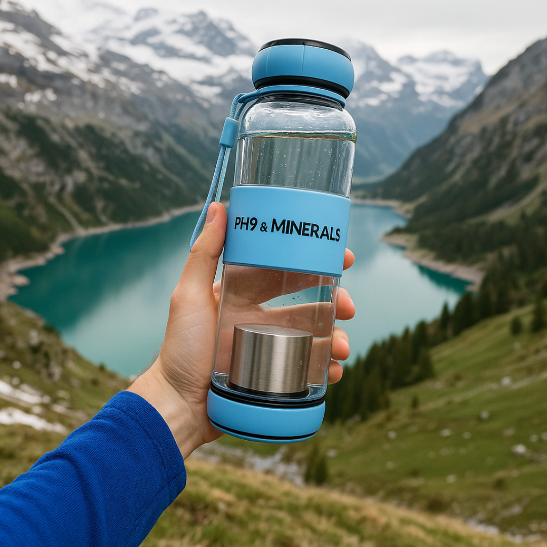 בקבוק PH9 + מחסנית אבנים קרמיות